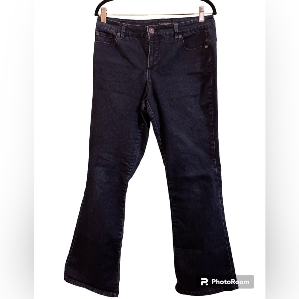 Calvin Klein dark wash boot cut jeans Size 10